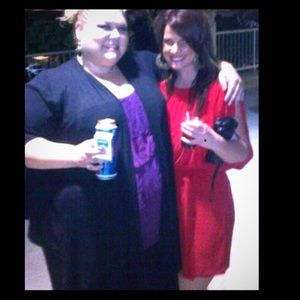 💗Little RED dress size small